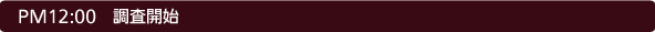 12:00 調査開始